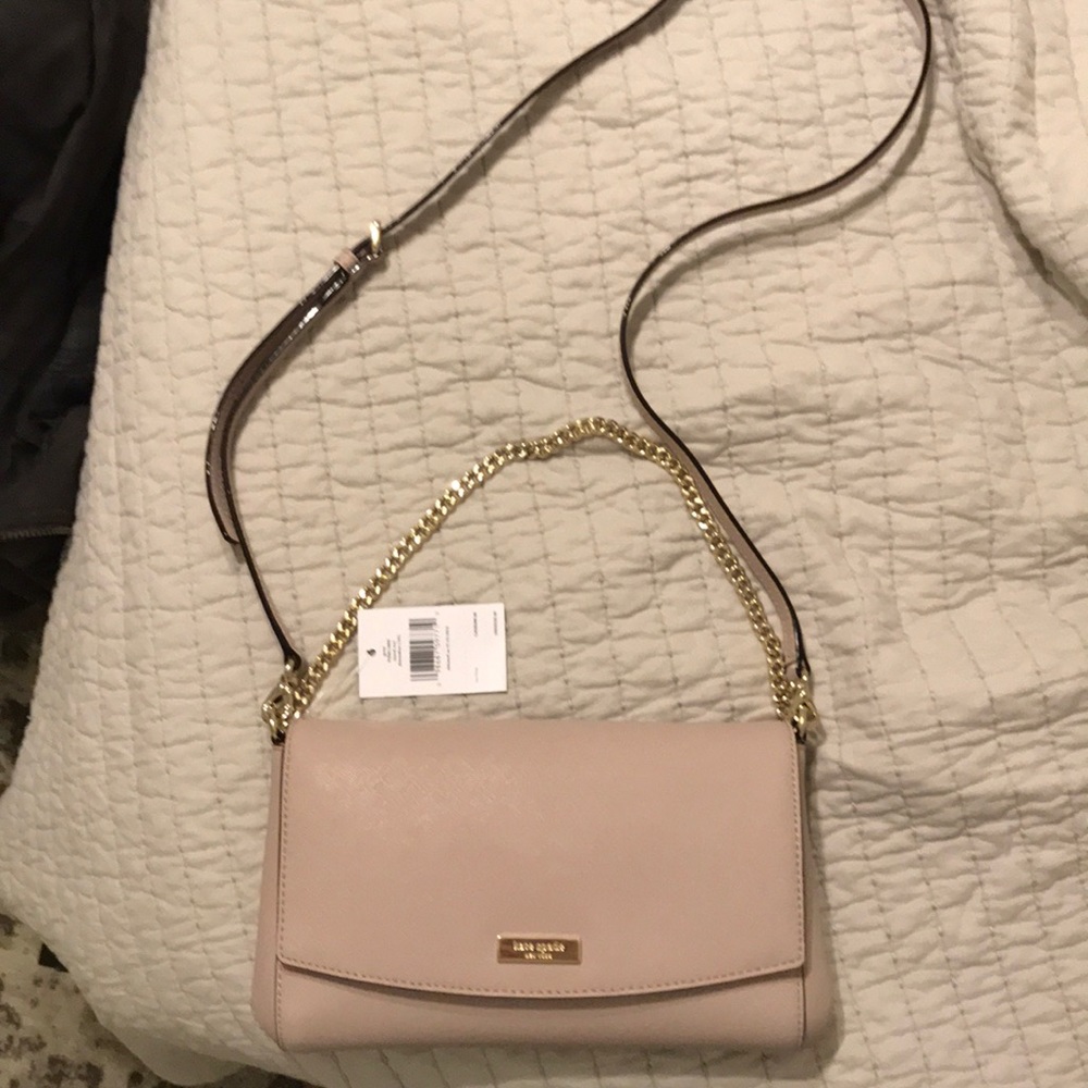 NWT Kate Spade crossbody w/chain detail